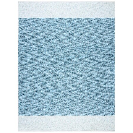 Safavieh 4 x 6 ft. Nantucket Hand Loomed Rectangle Area Rug Ivory & Blue NAN148M-4